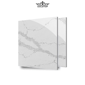 5069 Calacatta Noval Artificial Quartz Stone Slab Tiles