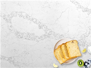 Artificial Moon White Quartz Slab & Tile