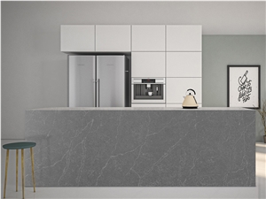 Artificial Quartz Grey Quartz Slabs Jazz Quartz Ston