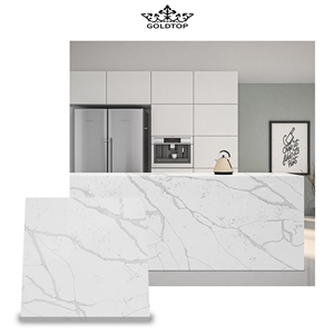 Artificial Stone Marble 5027 Bianco Statuary Stone Countertop