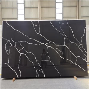Bar Counter Countertops 5024 Nero Statuary Artificial Stone