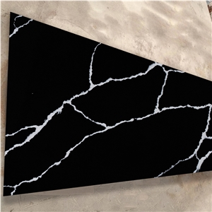 Bar Counter Countertops 5024 Nero Statuary Artificial Stone