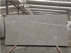 Beauty Quartz White Destiny Slabs Artificial Quartz