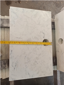 Beauty Quartz White Destiny Slabs Artificial Quartz