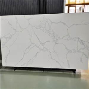 Bookmatch 5058 Calacatta Ocean Artificial Quartz Stone