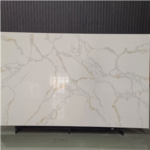 Bookmatch 5058 Calacatta Ocean Artificial Quartz Stone