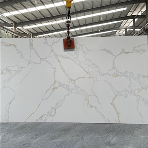 Bookmatch 5058 Calacatta Ocean Artificial Quartz Stone