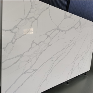 Bookmatch 5062 Victoria Artificial Quartz Stone Countertop