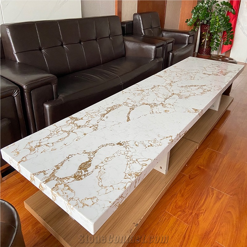 Calcatta Borghini Stone For Restaurant Kitchen Design