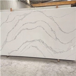 Grey Veins Calacatta 5045 River Valley Artificial Quartz