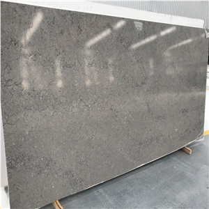Hot Sale Grey Quartz Solid Surface Artificial Stone
