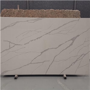 Polished Artificial Quartz Slab For Home Decoration