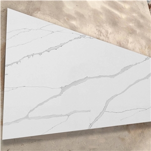 Polished Artificial Quartz Slab For Home Decoration