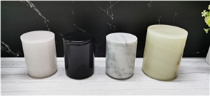 Goldtop Stone OEM/ODM Marble Candle Jar