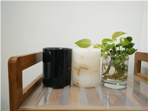 Goldtop Stone OEM/ODM Marble Candle Jar