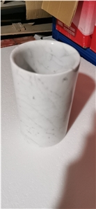 Goldtop Stone OEM/ODM White Marble Red Wine Bottle Container