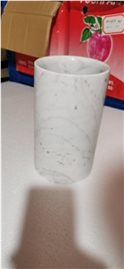 Goldtop Stone OEM/ODM White Marble Red Wine Bottle Container