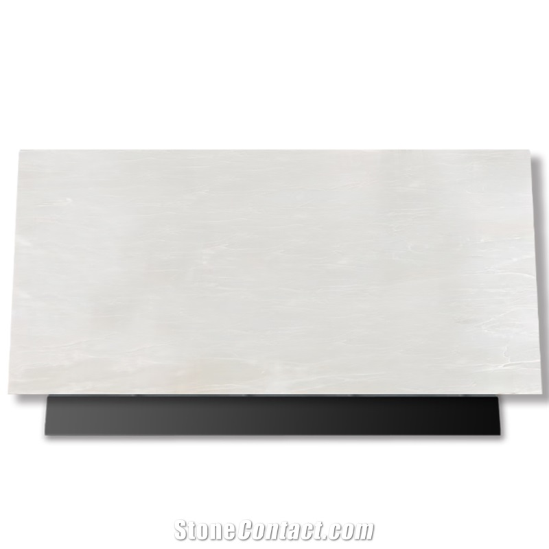 Natural Stone Polished Cary Ice Marble Surface Slab