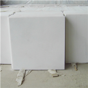 Pure White Crystal Table Natural Marble Slabs