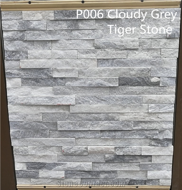 Cloudy Grey P006 Quartize For Wall Cladding Veneer