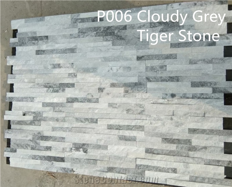 Cloudy Grey P006 Quartize For Wall Cladding Veneer