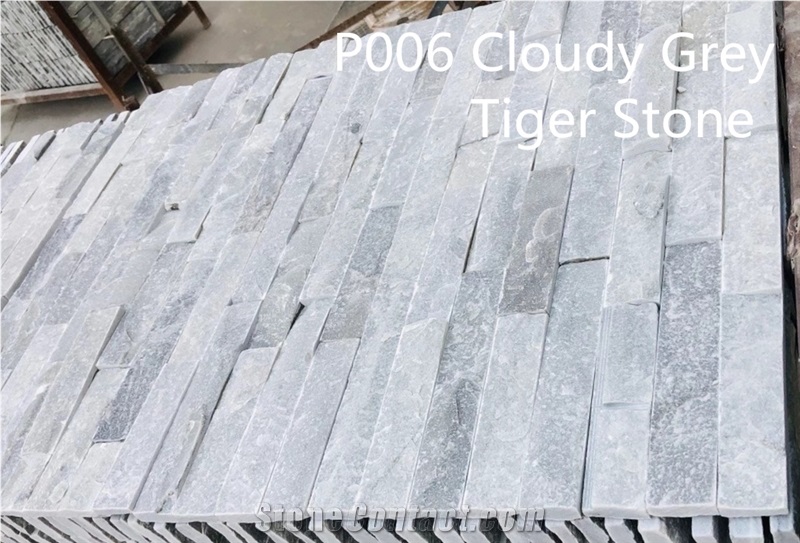 Cloudy Grey P006 Quartize For Wall Cladding Veneer
