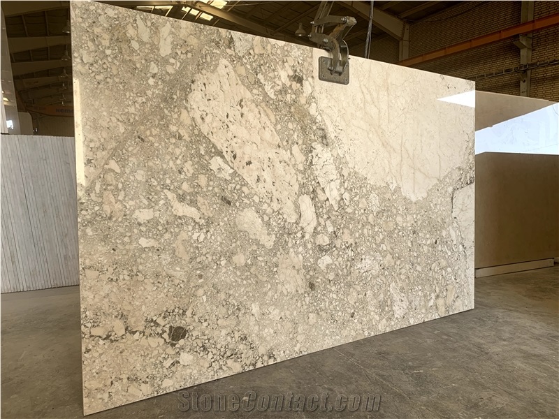 Warm Gray Marble Block