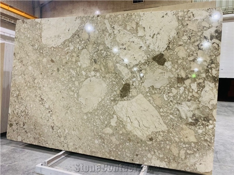 Warm Gray Marble Block