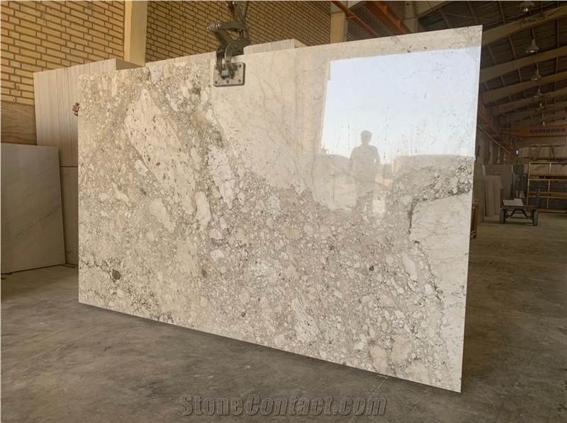 Warm Gray Marble Block