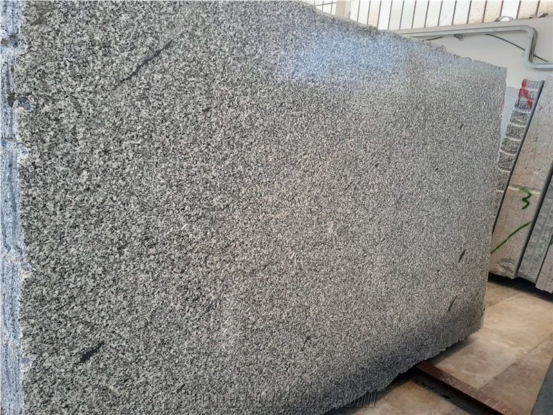 Grigio Malaga Granite Slabs, Italian Grey Granite