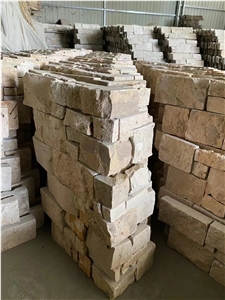 Beige Limestone Wall Cladding Panels