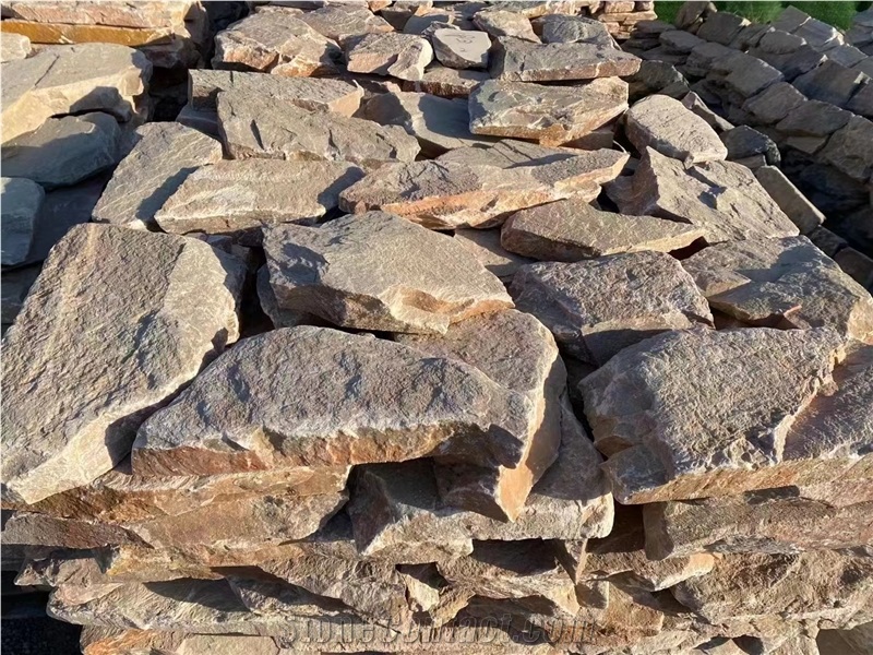 Beige Quartzite Crazy Pavers Flagstone