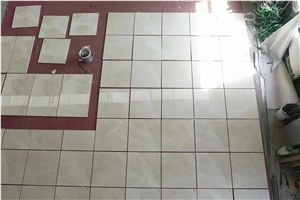 Burdur White Pearl Marble Tiles For 5 Star Hotel Floor