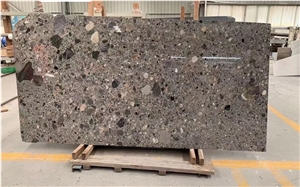 Ceppo Grigio Conglomerate Slab Polished For Floor
