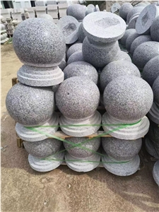 Cheap China Grey Granite Barriers Bollards Barricades
