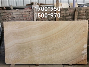China Honey Onyx  Beige Jade Slab