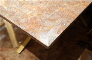 China Impression Red Marble Stair Step