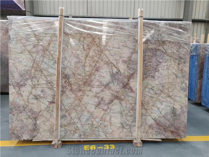 China Impression Red Marble Stair Step