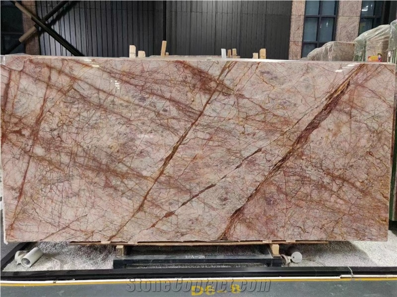 China Impression Red Marble Stair Step