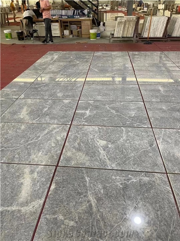 High End Hot  Ice Jade Grey Marble Tile For Floor Wall