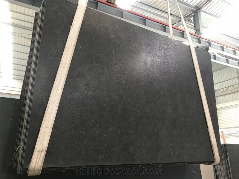 High Quality Cheap China Blue Limestone Leathered