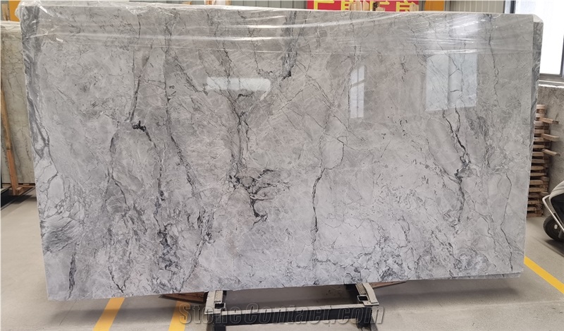 Hot Brazil Calacatta Grey Quartzite Large  Slab