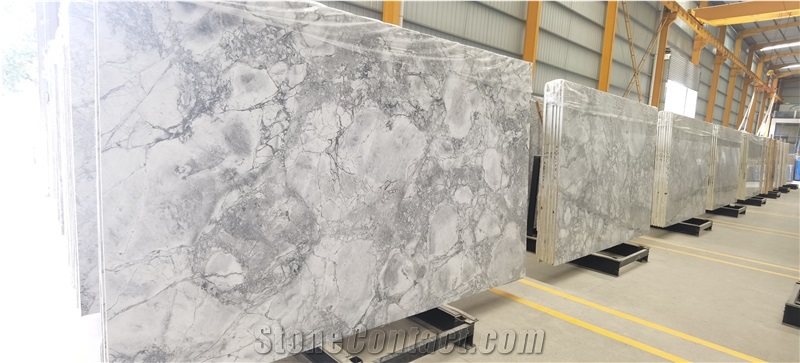 Hot Brazil Calacatta Grey Quartzite Slab