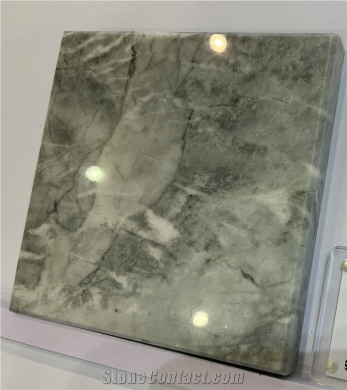 HOT CALACATTA GREY MARBLE 5 Star Building Floor Wall