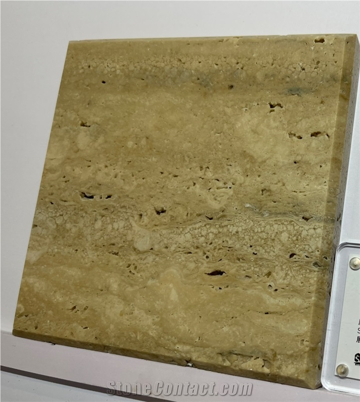 Hot Italy Beige Silver Travetine Tile Floor Wall