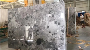 HOT NEW China Pandora White Marble Slab For Wall Floor