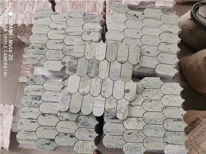HOT NEW Light Green Marble Mosaic Tiles