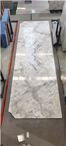 Hot Super White Quartzite  Calacatta Grey Quartzite Slab