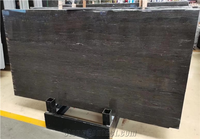 HOTTEST China Blue Limestone Big Slab Silk Finish