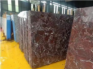 Italy Rosso Levanto Red Marble Slab